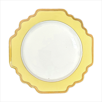 Teller flach 27cm _Sunflower zitronengelb__top